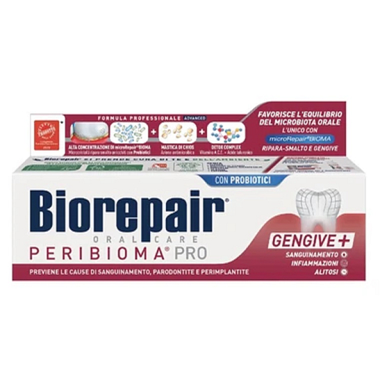 Biorepair Peribioma Pro Zahnpasta gegen blutendes oder entzündliches Zahnfleisch 75 ml