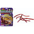 Rappa Halloween Regenwürmer auf einer Blisterpackung mit 4 Stück