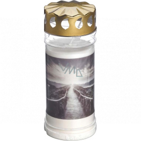 Bolsius Kerze mit Deckel Halterung 16,5 x 7,5 cm 120 Stunden 450 g