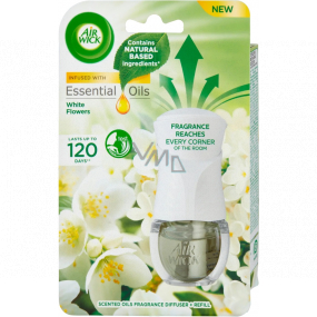 Air Wick Essential Oils White Flowers - Weiße Blumen elektrisches Lufterfrischungsset 19 ml