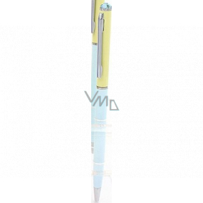 Albi Pen mit Kristallen Gelb und Blau