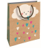 Nekupto Geschenk-Kraftbeutel 18,7 x 24,3 x 8 cm Cloud