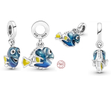 Charms Sterling Silber 925 Disney Findet Nemo - Dory, Armband Anhänger