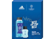Adidas UEFA Champions League Best of The Best Eau de Toilette 50 ml + Duschgel 250 ml, Geschenkset für Männer