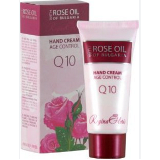 Rose of Bulgaria Age Control Q10 Handcreme mit Rosenöl 50 ml