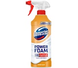 Domestos Schaumreiniger für Toiletten und Badezimmer Power Foam Citrus Blast, 435 ml