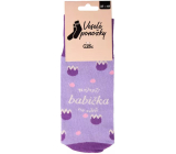 Albi Happy Socks Die beste Oma der Welt, Universalgröße 1 Paar