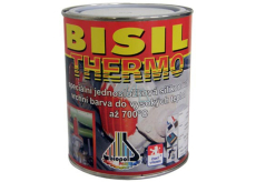 Bisil Thermo silikonová žáruvzdorná vyrchní barva stříbrná 80 g