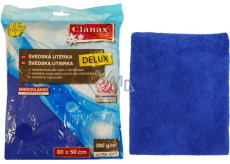 Clanax švédská utěrka Delux 60 × 50 cm, 380 g, modrá