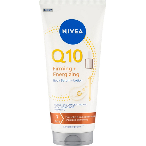 Nivea Q10 Energizující zpevňující tělové sérum 200 ml