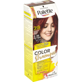 Schwarzkopf Palette Color Shampoo Haarfarbe 318 Intensives Rot