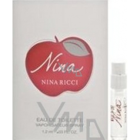 Nina Ricci Nina Eau de Toilette für Frauen 1,2 ml mit Spray, Fläschchen