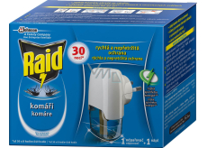Raid elektrischer Verdampfer mit flüssiger Füllung gegen Mücken, 30 Nächte, 1+21 ml