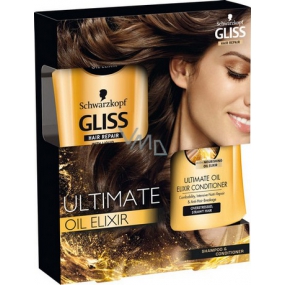 Gliss Kur Ultimate Ölelixier 1 Shampoo 250 ml + Balsam 200 ml, Kosmetikset