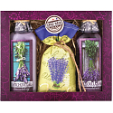 Böhmen Geschenke Lavendel La Provence Duschgel 100 ml + Ölbad 100 ml + Badesalz 150 g, Kosmetikset