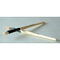 Sei schick! Professional White B 14 Kosmetikpinsel mit natürlichen Ziegenborsten für Augen 16,2 cm