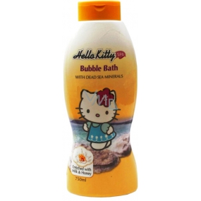 Hello Kitty Milch & Honig Badeschaum aus dem Toten Meer mit Mineralien für Kinder 750 ml