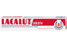Lacalut aktiv Zahncreme gegen Parodontitis, 75 ml