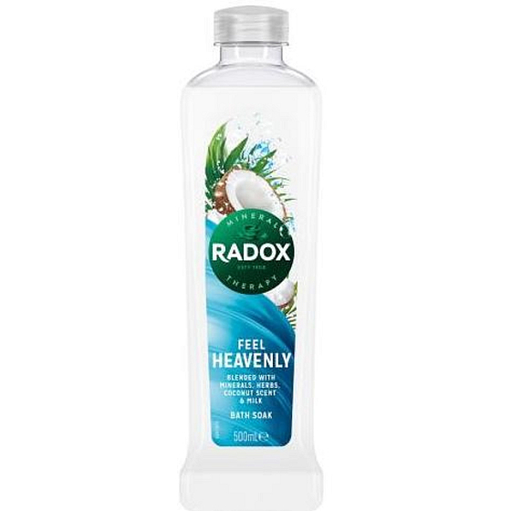 Radox Feel Heavenly Kokosmilch pflegende Dusche und Rasierschaum, intensive Flüssigkeitszufuhr, lang anhaltendes Aroma 500 ml