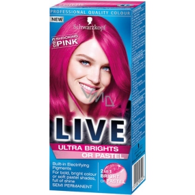 Schwarzkopf Live Ultra Brights oder Pastell Haarfarbe 093 Shocking Pink