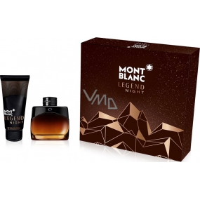 Montblanc Legend Night parfümiertes Wasser für Männer 50 ml + Duschgel 100 ml, Geschenkset
