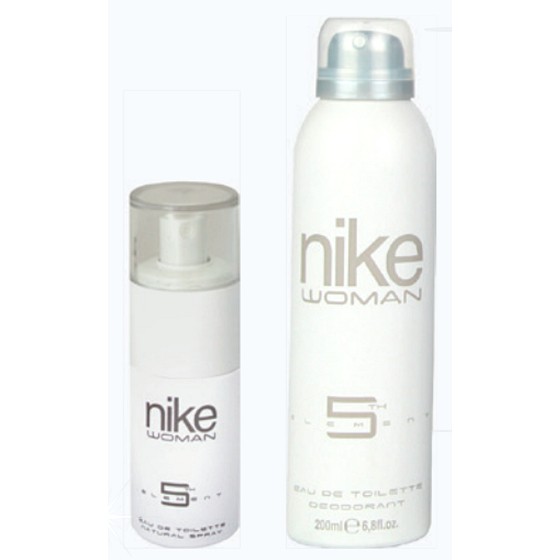 Nike 5. Element für Frau Eau de Toilette 30 ml + Deodorant Spray 200 ml, Geschenkset