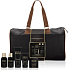 Baylis & Harding Men Black Pepper and Ginseng Shower Gel 200 ml + Toilettenseife 150 g + 2in1 Shampoo und Duschgel 100 ml + Bodylotion 100 ml + Aftershave 50 ml + Reisetasche, Kosmetikset für Männer