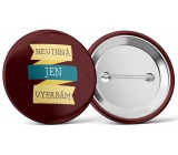 Nekupto Badge Innocent Ich sehe nur 5,5 cm aus