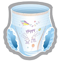 Bella Happy Pants 4 Maxi 8-14 kg Windelhöschen zum Aufziehen für Kinder 24 Stück + Memory