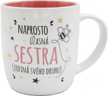 Nekupto Gift Center Keramikbecher Amazing Nurse 350 ml