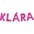 Albi Aufblasbarer Name Klára 49 cm