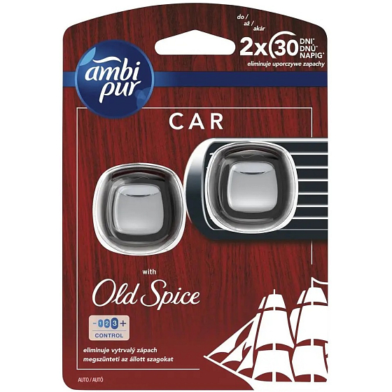 Ambi Pur Car Old Spice Auto Lufterfrischer 2 x 2 ml