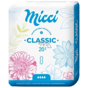 Micci Classic Intimpads ohne Flügel 20 Stück