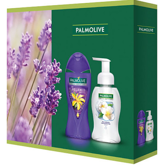 Palmolive Aroma Sensations So entspanntes Duschgel 250 ml + Magic Softness Jasmin Flüssigseifenspender 250 ml, Kosmetikset