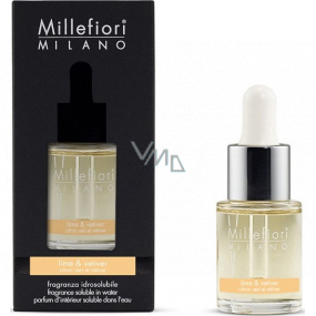 Millefiori Milano Natural Lime & Vetiver - Limetten- und Vetiver-Aromaöl 15 ml