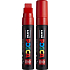 Posca Universal-Acrylmarker mit extra breiter, gerader Spitze 15 mm Rot PC-17K