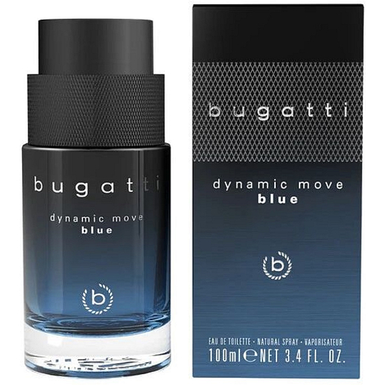 Bugatti Dynamic Move Blue Eau de Toilette für Männer 100 ml
