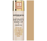 Dermacol Infinity Mehrzweck-Make-up und Concealer 03 Sand 20 g