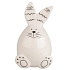 Hase mit Pfoten aus Keramik zum Aufstellen 6 x 10 cm
