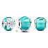 Charme Sterling Silber 925 King of Glory Energie Frucht Tower Blood Pack, Perle auf Armband Natur