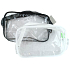 Etue Kosmetiktasche transparent mittel 18,5 x 12 x 5 cm 1 Stück verschiedene Typen