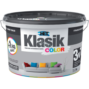 Het Klasik Color Malerfarbe, 0147 grau, 7+1 kg
