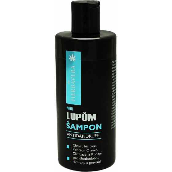 Herbavera Anti-Schuppen Shampoo gegen Schuppen, 300 ml