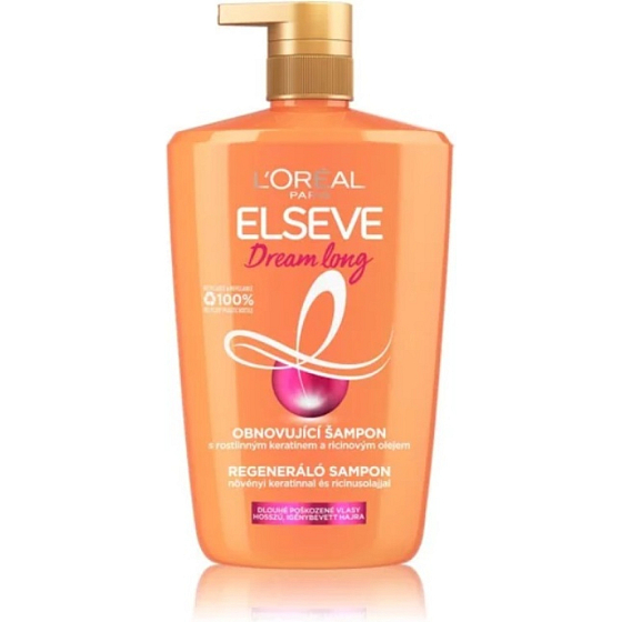 L'Oréal Paris Elseve Dream Long regenerierendes Shampoo für Haare 1 l