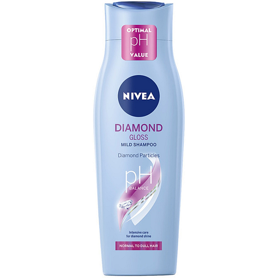 Nivea Diamond Gloss Care Pflegendes Shampoo mit Diamantpartikeln 250 ml