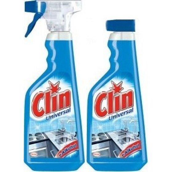 Clin Universal 500 ml Alkoholreiniger + 500 ml nachfüllen