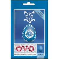 Ovo Blaue Pulverfarbe 1 Beutel (5 g) = 10 - 15 Eier
