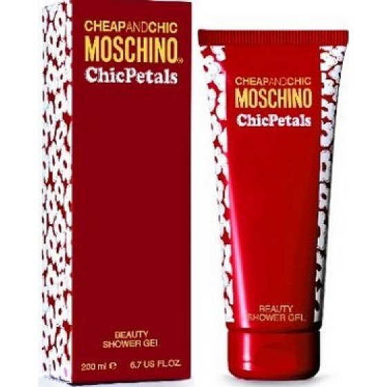 Moschino Billig und Chic Chic Blütenblätter Duschgel 200 ml