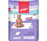 Bella Happy Wickelunterlagen für Kinder, 90 × 60 cm, 5 Stk.