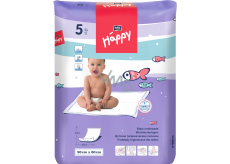 Bella Happy Wickelunterlagen für Kinder, 90 × 60 cm, 5 Stk.